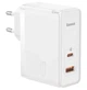 Зарядний пристрій Baseus GaN5 Pro Fast Charger C+U на 100W - зображення 1