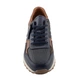 Мужские кроссовки Casual azul (1787_43) синяя с коричневым кожа - изображение 4