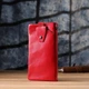 Женский кожаный кошелек-клатч ST Leather красный большой с отделением для телефона на молнии для карт 55572 - изображение 9