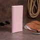 Клатч-конверт женский ST Leather для карт из натуральной кожи с карманом для телефона Розовый 55693 - изображение 8