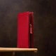 Женский кошелек-клатч ST Leather из натуральной кожи красный на молнии для карт с ремешком 56430 - изображение 7