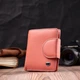 Женский кожаный кошелек ST Leather оранжевый вертикальный средний с внешней монетницей 9 карт 55537 - изображение 7