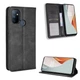 Чохол-книжка Deexe Retro Style для OnePlus Nord N100 - Black - зображення 2