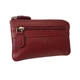 Шкіряна кишенькова ключниця Tony Perotti Rainbow 359S rosso червона - зображення 2