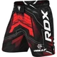 Шорты для MMA RDX полиэстер XL красные, одобрены IMMAF. - изображение 1
