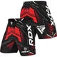 Шорты для MMA RDX полиэстер XL красные, одобрены IMMAF. - изображение 5