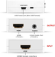 HDMI аудиоэкстрактор RGBS HDMI to HDMI + 3.5 мм + RCA, 1080P, HDMI 1.3, аудиоконвертер для TV, PS3, Xbox, DVD, проектора - изображение 8