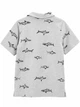 Футболка поло на мальчика Carters 263g892 122 см Серый - изображение 3