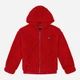 Детская теплая толстовка с капюшоном Tommy Hilfiger 522514356 104 см Красная (1159845853) - изображение 1
