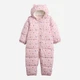 Детский зимний слитный комбинезон для новорожденных GAP 715009810 50 см Розовый (1159860597) - изображение 1