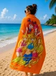 Пляжное полотенце Winks oranji 75х150см - изображение 3