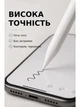 Універсальна сенсорна ручка-стілус для планшетів та смартфонів IOS/Android/Windows (рожевий з білим) - зображення 2