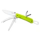 Багатофункціональний ніж Ruike Trekker LD43, (8.5 см) 12C27 / G10 зелений, 15 інстр. - изображение 1