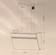 Вытяжка настенная Klarstein Alina 60см 600м³/ч LED подсветка 9 цветов и сенсорное управление есть отвод +режим рециркуляции черная - изображение 8