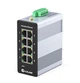 Промышленный коммутатор NetLINK, 8-портовый промышленный коммутатор Ethernet 100 Мбит/с, крепление на DIN-рейку/монтаж, блок питания в комплект не входит, HTB-6000 - изображение 1