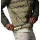 Пуховая куртка Columbia Grand Trek III Down Hooded Jacket (размер XXLarge, цвет Stone Green/Greenscape) - изображение 6
