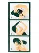 Полотенце Тюрбан Deliplus для сушки волос Изумрудный Dry Hair Turban - изображение 3