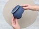 Набор детской силиконовой посуды на присосках из 3 предметов: нагрудник с застежкой, глубокая тарелка, силиконовая ложка. Безопасная посуда для малышей Синий - изображение 7