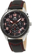 Годинник чоловічий Orient FKV01003B0 сталевий корпус водозахист 50 м чорний циферблат, хронограф - зображення 1