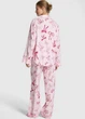 Пижама фланелевая с бантами Victoria's Secret Flannel Long Pajama Set XL розовый (7000429521QT6XL.R) - изображение 2