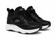 Кросівки жіночі Skechers D'Lux текстильні чорні на шнурівці 36 (2271512032409) (23 см) - зображення 2