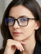 Компьютерные очки для компьютера работы за компьютером Brillix Mod2 Block S монитором пк защитные антибликовые мужские женские универсальные от излучения монитора с блокировкой голубого света - изображение 8