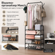 Підлогова вішалка для одягу 178х60х26см, Clothes Rack Up, Чорна - изображение 1