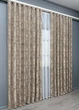 Комплект готовых штор VR-Textil Жаккард Sultan XO №1143ш Капучино 150х270 см 2 шт (30-958) - изображение 4
