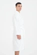Халат махровый unisex Lotus Home - Basic Line white 3XL - изображение 6