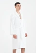 Халат махровый unisex Lotus Home - Basic Line white 3XL - изображение 7