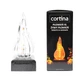 Свічка вогник електрична LED на батарейках Cortina червона 15 см - зображення 2