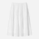 Юбка миди летняя женская Uniqlo 409014594 M Белая (1161960288) - изображение 11