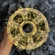 Светодиодная гирлянда Мишура с пультом 100 м 3000 LED Теплый белый свет Зеленый провод - изображение 2