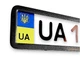 Рамка на номер авто Avtoaks карбоновая нержавеющая без сетки - изображение 2
