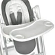 Стульчик-качели ME 1102 DEBUT Gentle Dark Gray - изображение 9
