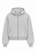 Худі на блискавці з лого SP011 2602574847810 L/XL Сірий меланж - изображение 1