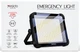 Прожектор Yesido Emergency Light HD17 10000 мА·ч, 20 Вт, 2438 лм, USB-A, черный - изображение 1