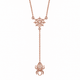 Кольє з червоного золота Павутина та павук (з1124) 43 - зображення 1