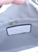 Жіноча біла сумка Coach Micro Bennett Satchel in Signature Canvas з брелоком «Вишеньки». сумка коач з фірмовим візерунком C - изображение 10