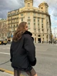 Жіноча екошуба двостороння UF-Fashion N74V 42 чорний - зображення 9