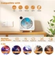 CD-програвач Desobry Bluetooth, FM-радіо, USB, AUX, пульт, настінний - зображення 6