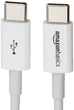 Кабель Amazon Basics USB-C на USB-C белый для зарядки и передачи данных 60 Вт (20 В 3 А) скорость 480 Мбит/с сертифицированный USB-IF длина 0.9 м - изображение 3