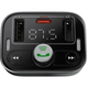 FM-модулятор Baseus S-09 Pro C10762200113-00 Bluetooth 5.3, PD 18W + QC, 2×USB + USB Type-C, Hands Free, черный - изображение 3
