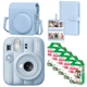 Набір камера Fujifilm Instax Mini 13 Frost Blue, Фотопапір 50шт, Чохол, Фотоальбом 108 фото Блакитний (Подарункове пакування) - изображение 1