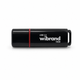 Флешка Wibrand Scarab 16 ГБ USB 3.2 Gen 1 чорна - изображение 1