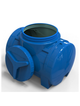 Пластикова ємність для води 100 л горизонтальна з кришкою і зливним штуцером Україна MC-10470 - зображення 1