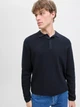 Джемпер Jack&Jones George Knit Polo Синій L 12278815 - зображення 4