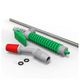 Обприскуватель 10л пневматический садовый ручной для растений с распылением синий MC-10863 - изображение 2
