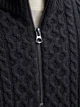 Светер Jack&Jones Blusean Cable Half Zip Синій S 12283487 - изображение 3
