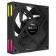 Вентилятор для корпуса PADO G13 Black / Интеллектуальное управление температурой PWM / Синхронизация ARGB-подсветки / Низкий уровень шума 12 см - изображение 6